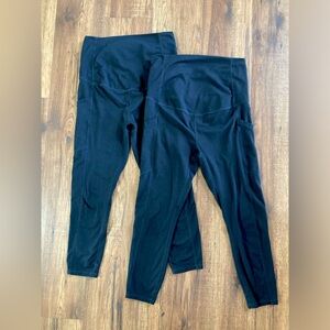 Fabletics Maternity Leggings - 2 pairs